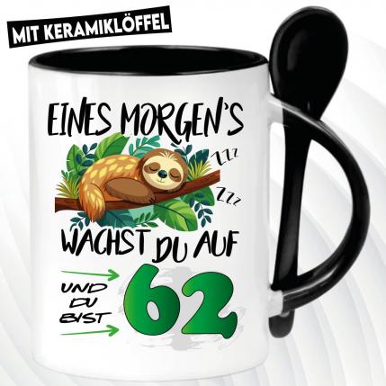 Löffeltasse Schwarz 330ml