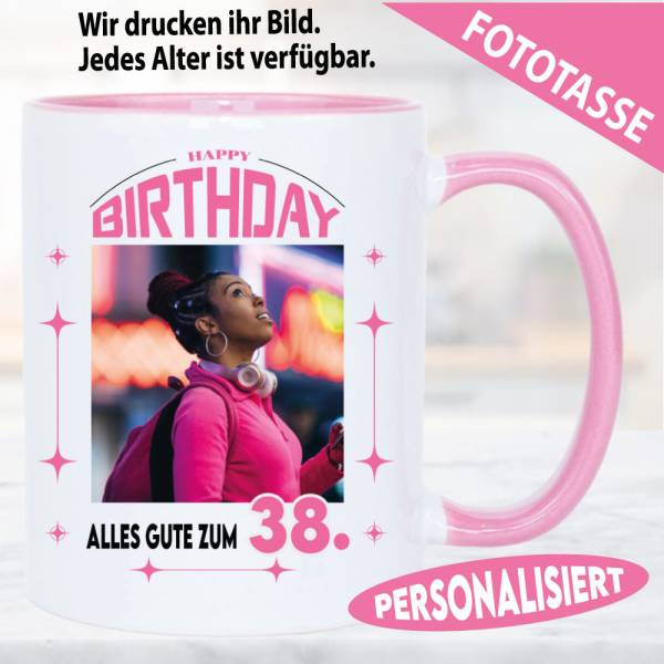 Fototasse-Geburtstag-Personalisiert-Photo-Alterszahl-Pink-Rosa