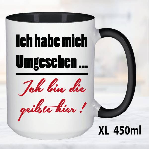 XL Schwarz 450ml