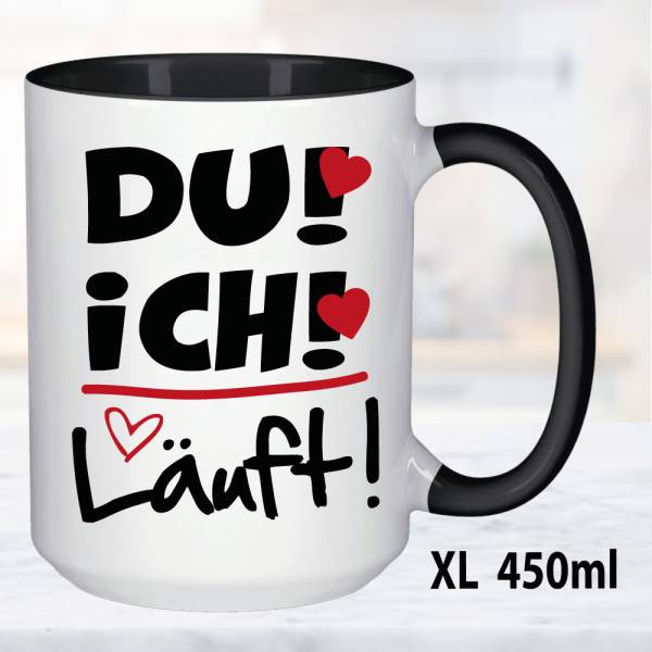 XL Schwarz 450ml