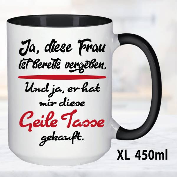 XL Schwarz 450ml