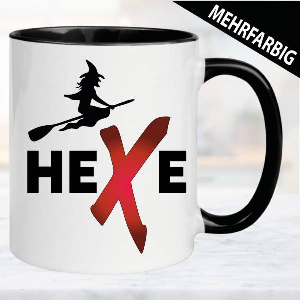 Tasse-Frau-Hexe