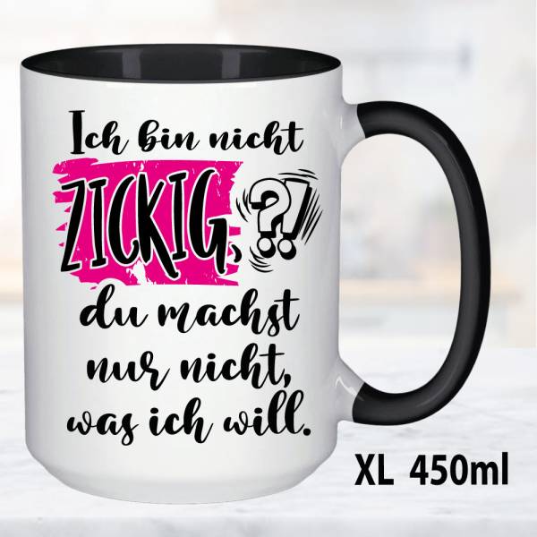 XL Schwarz 450ml