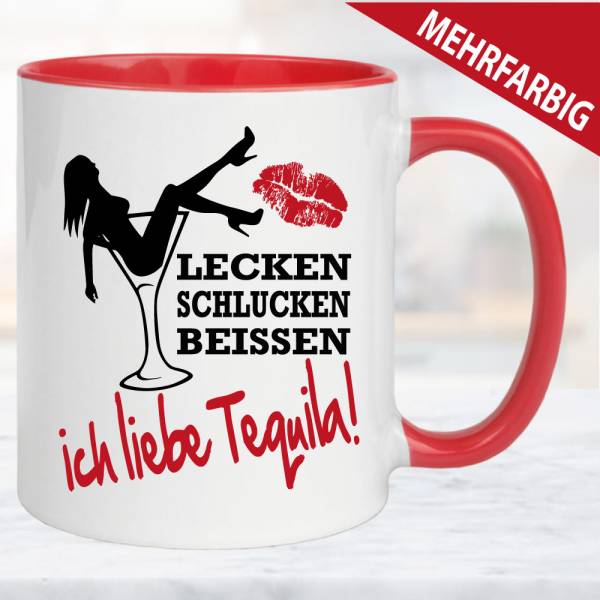Tasse-Frau-Lecken-Schlucken-Beissen-Ich-liebe-Tequila