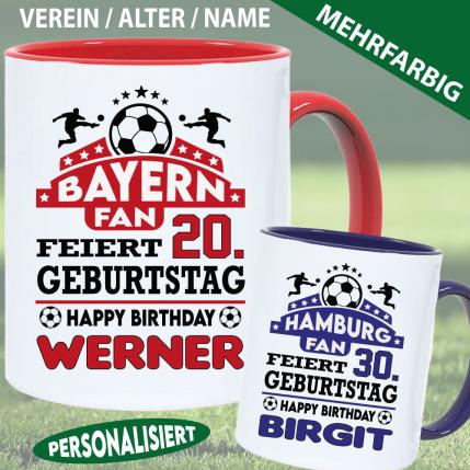 Geburtstag Fussballfans
