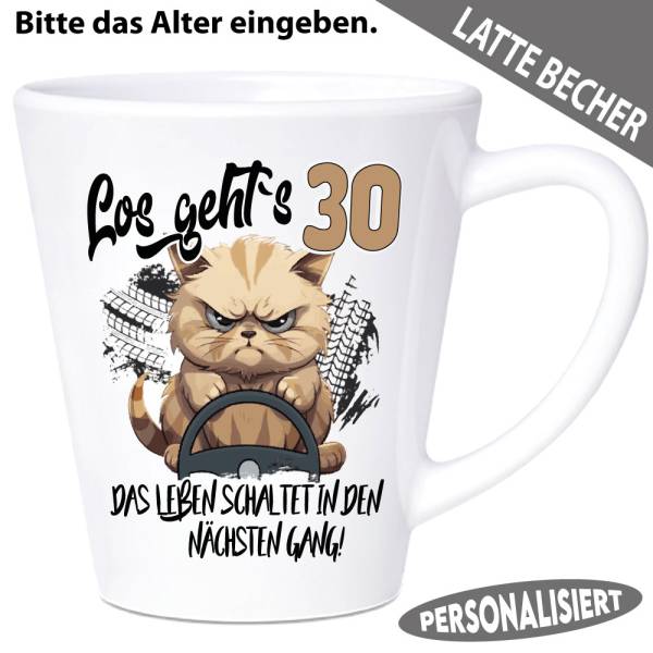 Latte-Becher-zum-Geburtstag-Das-Leben-schaltet-einen-Gang-höher