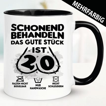 Tasse 20 Geburtstag Schonend behandeln das Stück