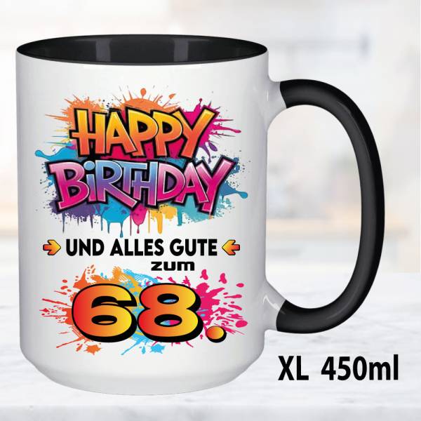 XL Schwarz 450ml