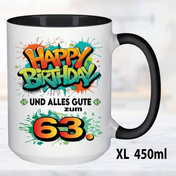 XL Schwarz 450ml