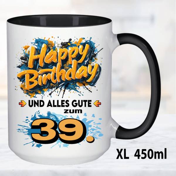 XL Schwarz 450ml