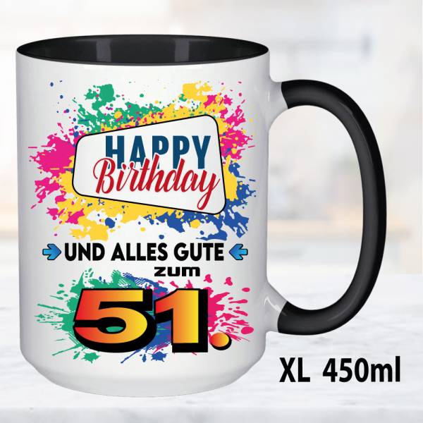 XL Schwarz 450ml