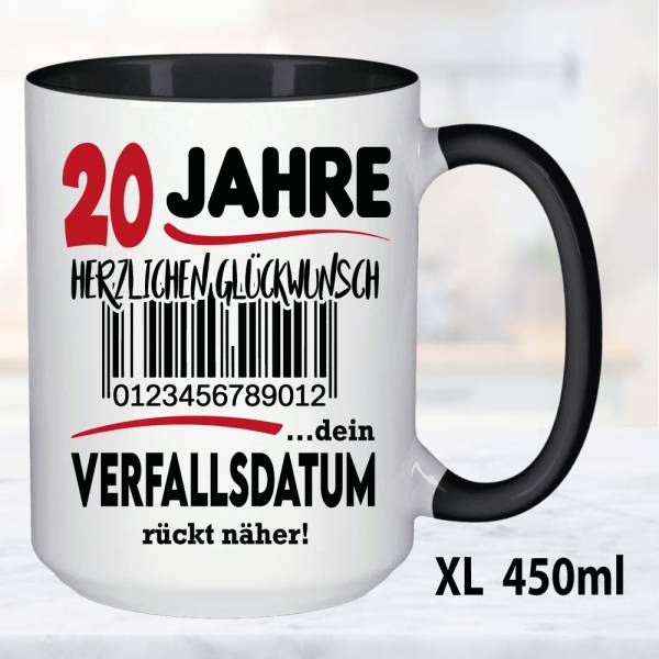 XL Schwarz 450ml
