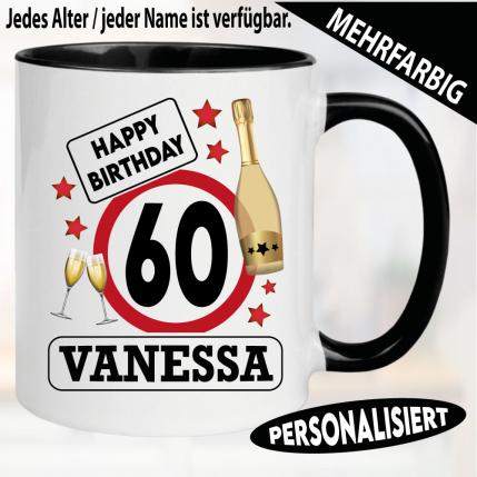 Verkehrsschild zum Geburtstag