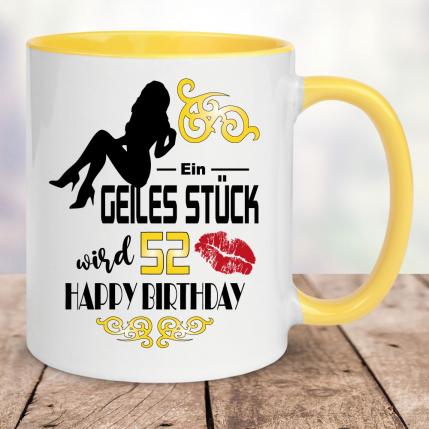 Geburtstagstasse Geile Frau