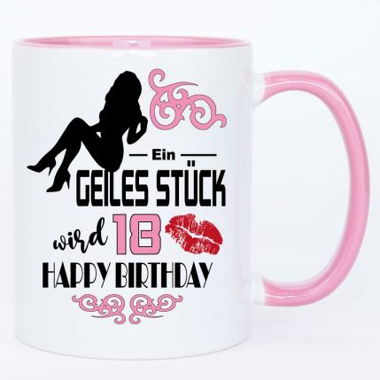 Geburtstagstasse Geile Frau