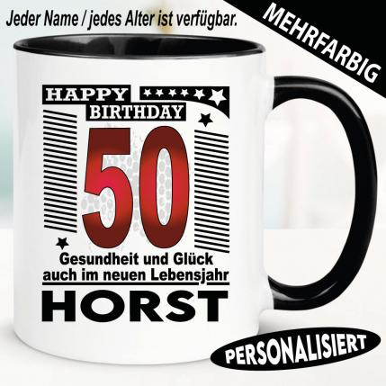 Geschenketasse Glück und Gesundheit