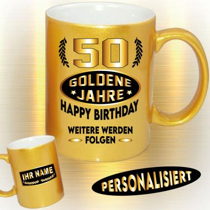 Metallic Effekt Goldene Jahre