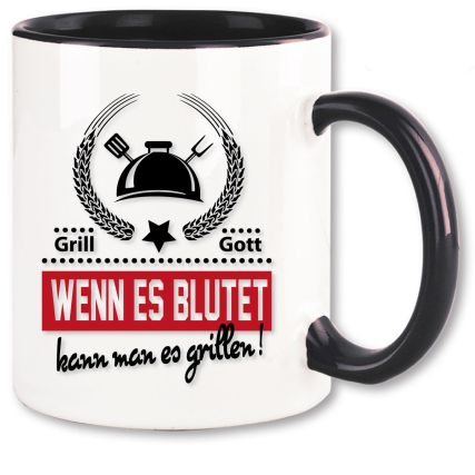 Tasse Grillfest Blut