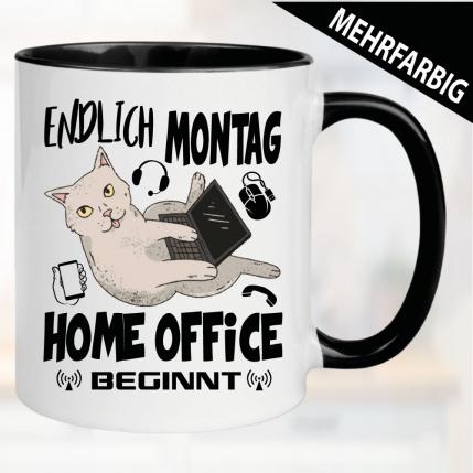 Endlich Montag im Home Office