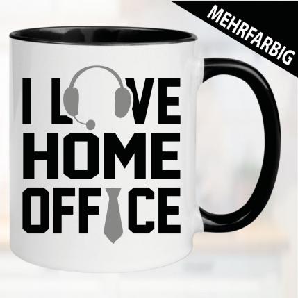 Schrift I Love Home Office