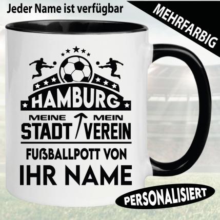 Personalisierte Bundesliga Tasse Hamburger SV