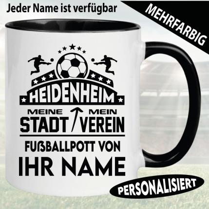 Personalisierte Bundesliga Tasse Heidenheim