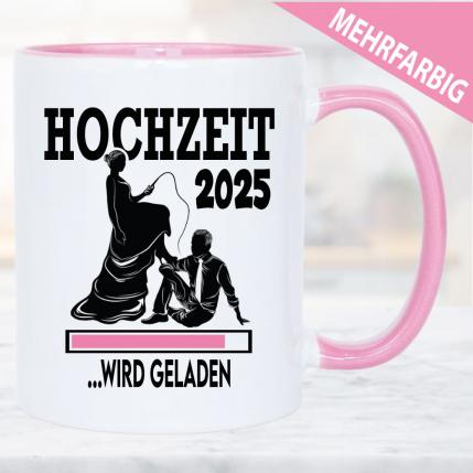 Tasse Hochzeit wird geladen