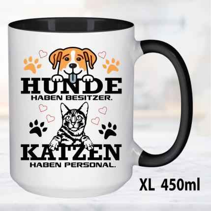 XL Schwarz 450ml