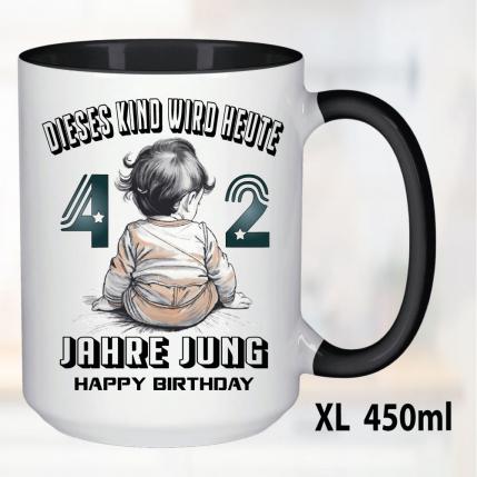 XL Schwarz 450ml