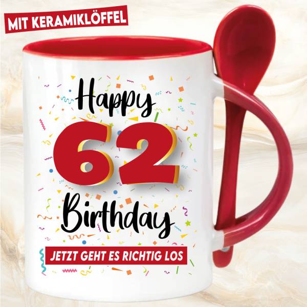 Preview: Löffeltasse Rot 330ml