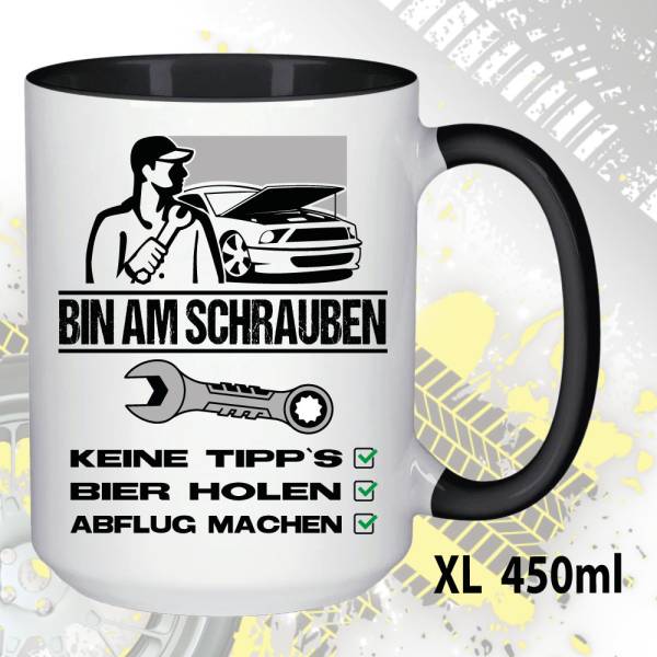 XL Schwarz 450ml