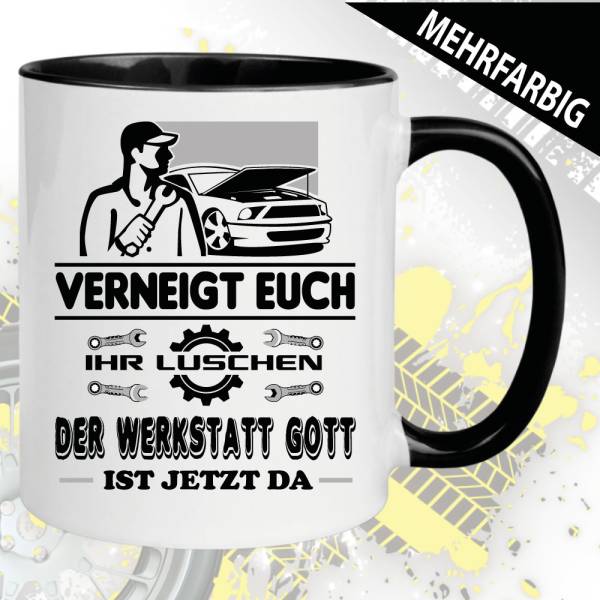 Gott.König.KFZ-Mechaniker.Autoschrauber.Automechaniker.