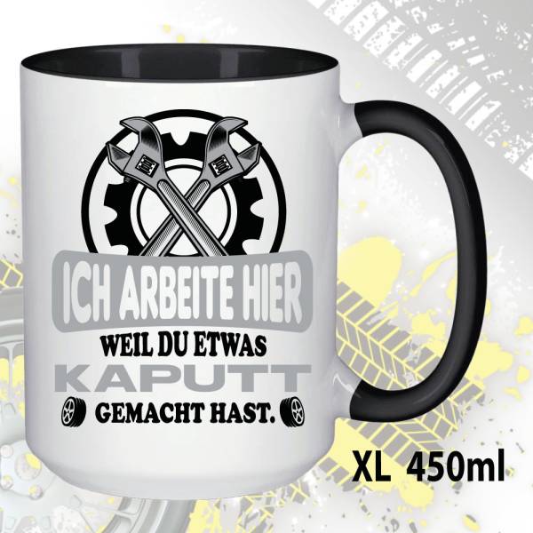 XL Schwarz 450ml