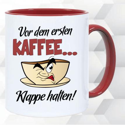 Kaffee Klappe halten