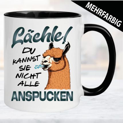 Lama Spucktasse