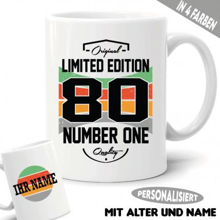 Geburtstagstasse Limited Edition