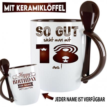 Loeffelbecher So gut kann man mit 18 aussehen Schwarz