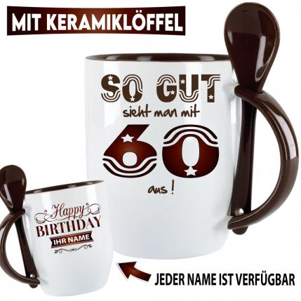 Löffelbecher Braun So Gut 60