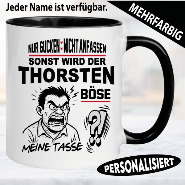 Tasse Name Personalisiert Mann