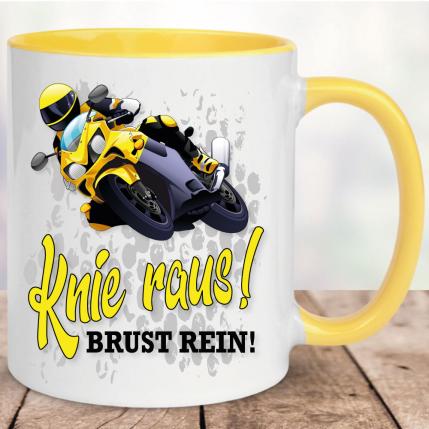 Knie raus