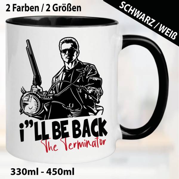 Tasse Schwarz Terminator