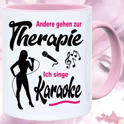 Music Motiv Karaoke Frau