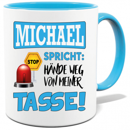 Hände weg von meiner Tasse