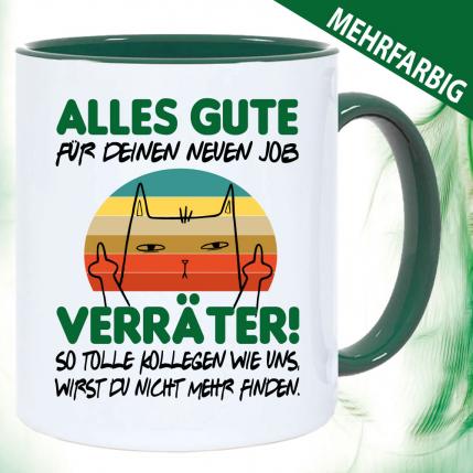 Viel Glück im neuen Job