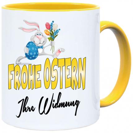 Ostertasse mit Widmung