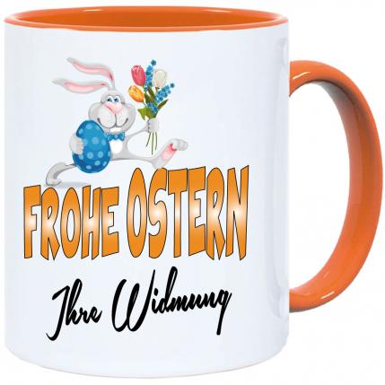 Ostertasse mit Widmung