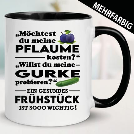 Pflaume und Gurke