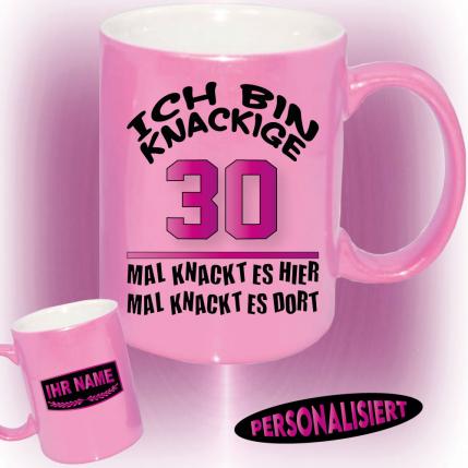 Knackige Jahre Pink 30