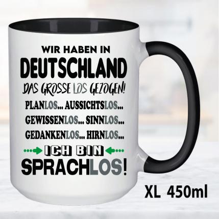 XL Schwarz 450ml