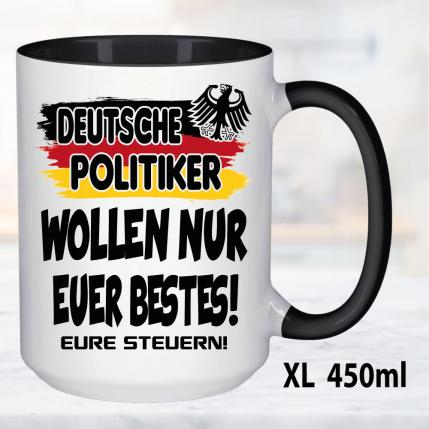 XL Schwarz 450ml